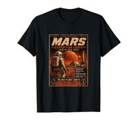 Mars Expedition Corps Value Graphic T-Shirt, Men, Black, L