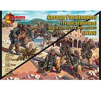 Mars Figures 72123-1/72 German Paratroopers (Tropical Uniform) WWII Model kit