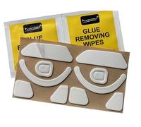 Mars Fox Mice Skates Mouse Feet for Razer Basilisk V3 Pro Customizable Wireless Ergonomic Gaming Mouse (2 Sets)- Thickness 0.7mm (White)