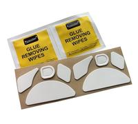 Mars Fox Mice Skates Mouse Feet for Razer Naga V2 Hyperspeed Ergonomic Wireless MMO Gaming Mouse (2 Sets)- Thickness 0.7mm (White)