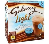 Mars Galaxy Light Low Sugar 36 Calories Hot Chocolate Pods (8 Drinks)