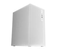 Mars Gaming MC-MESHPRO, MicroATX and Mini-ITX PC Case, AirMesh Pro System, Japanese Steel Mesh Panels, 120mm PWM FDB Rear Fan, Support for Liquid Cooling up to 120mm USB-C, White