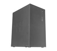 Mars Gaming MC-MESHPRO, MicroATX and Mini-ITX PC Case, AirMesh Pro System, Japanese Steel Mesh Panels, 120mm PWM FDB Rear Fan, Support for Liquid Cooling up to 120mm USB-C, Black