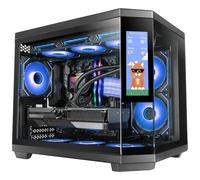 Mars Gaming MC3TCORELCDM computer case Mini Tower Black