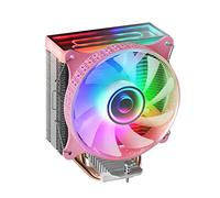 Mars Gaming MCPU-VR Pink, CPU Heatsink, Dual Infinity Mirror ARGB, 4 HCT Heatpipes, 180W TDP, Ultra-quiet PWM 12cm Fan