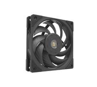 Mars Gaming MF-NC, 120mm PWM PC Fan, Hyper-balanced Copper FDB Bearing, Silent Fan with Hybrid Blade Design, Professional Computer Fan, Black