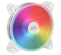 Mars Gaming MFD, 120 mm RGB Fan, Ultra Quiet 14 dB, Molex, Transparent