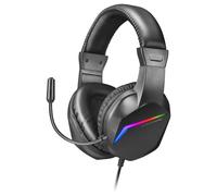 Mars Gaming MH122 Black, Gaming Headset FRGB Over Ear with Microphone, HiFi Soun