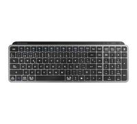 Mars Gaming MK-SILENKEYS, Spanish, Compact Full-Format Wireless Keyboard, Low Profile, Silent Scissor Switches, Copilot AI Key, Bluetooth 5.1 Dual 2.4GPRO, 200h Battery, PC, Mac, Black