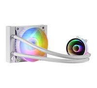 Mars Gaming ML-ONE120 White, Liquid CPU Cooler, TDP 200W, Infinity Mirror, FRGB Silent Fan, Universal Multisocket