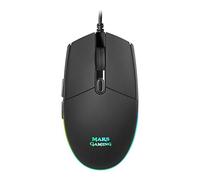 Mars Gaming MMG, RGB Flow Mouse, Optical Sensor 3200 DPI, Anti-slip, Black