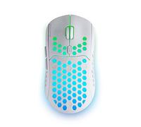 Mars Gaming MMW3W, Wireless Gaming Mouse, RGB Flow, Ultralight 79g, 3200DPI, White