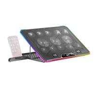 Mars Gaming MNBC7, 16" Cooling Base and Stand, RGB 10 Modes, 6 Controllable Fans
