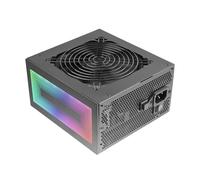 Mars Gaming MPB750S, ATX ARGB Power Supply 750W, 6 Years Warranty, 80Plus Bronze 230V EU, 90% Efficiency, 120mm AI-RPM Fan, ARGB MB Control Lighting, DC-DC and SMD Technologies, Black