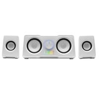 Mars Gaming MS22W, Compact Gaming Speakers 2.2, RGB Flow, Subwoofer + 4 Active Speakers, DSP Sound 35W, White