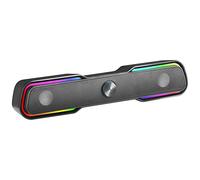 Mars Gaming MSBX Black, RGB Soundbar, Bluetooth 5.0 + Jack 3.5, DSP Sound 10W