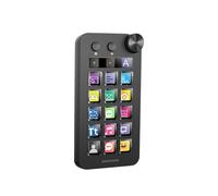 Mars Gaming MSD-NEO, Control Deck, 15 Customizable LCD Keys, Control Wheel and Dual Button, Extended Monitoring Display, Calculator and Numeric Pad, Software for Windows and macOS 10.15+, Black