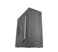 Mars Gaming TACENS 2ALUXM, Micro-ATX Mini-Tower PC Case, 12cm Fan, Ultra-light Steel, Black