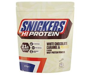 Mars Hi Protein Snickers White Chocolate Caramel & Peanut 875G (35.99€/Kg)