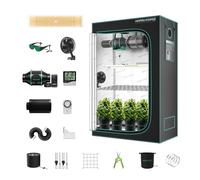 MARS HYDRO Grow Tent Kit Complete 2x4ft TSL 2000 LED Grow Light Dimmable Grow Tent Complete System, 24"x48"x70" Hydroponic Grow Light Set 1680D Full Spectrum Grow Kit, Ventilation system, Clip Fan