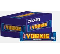 Mars, Kinder, Cadbury and Nestle Chocolate Bulk Buy (Nestle Milk Yorkie 24 x 46gm Box, (Pack of 2))