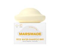 MARS MADE Rice Water Shampoo Bar 2.0 - Hydrating & Moisturizing Natural Hair Soap for Strengthening & Scalp Nourishment - Solid Bar for All Hair Types (120g, 4.23oz)