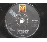 Mars - Mars Don't Wake Me Up For Christmas 7" Anchor ANC1048 EX 1976 there is 2mm drill hole in label rim