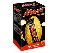 Mars Milk Chocolate Large Easter Egg With 1 Bar- Perfect For Easter Egg Hunts Treats Snacks and Easter Gifts Perfect for Easter Gift Friends & Family