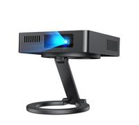 MARS Mini Projector, Upgraded Full HD 720P Portable Small Movie DLP Projector, Lightweight Movie Projector Compatible with Smartphone/Laptop(NO Wifi/Bluetooth Function)