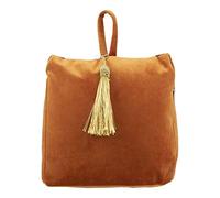 Mars & More Door Stopper Sandbag Velvet Gloss Door Holder Draft Stopper - Velvet Orange
