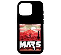 Mars National Park Vintage Sci-Fi Martian Exploration Space Case for iPhone 16 Pro