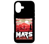 Mars National Park Vintage Sci-Fi Martian Exploration Space Case for iPhone 17