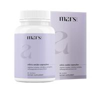 Mars Nitric Oxide Capsules - with L-Arginine, L-Citrulline & Adaptogenic Blend | 60 Capsules | Pack of 1