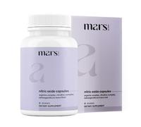 Mars Nitric Oxide Capsules with L-Arginine, L-Citrulline & Adaptogens - Boost Energy, Circulation & Recovery (60 Capsules)