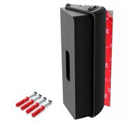 Mars Outpost Adjustable Angle Doorbell Wedge Mount, Universal, Tall & Slim | Doorbell mounting holes must fit the 14.5 x 4.6 cm fixing area; set 30°, 45° or any angle 25-55° left/right; stick or screw