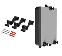Mars Outpost Adjustable Under Desk Wall Mount Bracket for DVR NVR Router | Fits devices 17-54mm thick; set your own clamp spacing; wall, cabinet or under desk; screws and plugs included