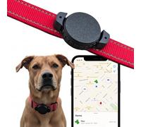Mars Outpost Heavy Duty Dog Collar Mount Compatible with AirTag for Apple Tag Strap Waterproof AirTag Holder Screw Strap Mount Easy Screw On Secure Attach Air Tag for Dog Cat Pets
