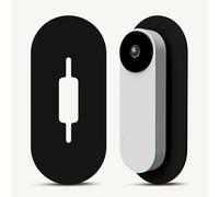 Mars Outpost Non-Adhesive Wall Plate for Google Nest Doorbell 2nd Generation Wired, Covers Holes, Scratches, Made in UK