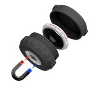 Mars Outpost Original Magnetic Case for AirTag (Gen. 1 & 2) Easily Hidden Strong Impact, Vibration & Waterproof Magnet Holder/Secure Protective Scratch Resistant Tag Tracker Outdoor Mount Made in UK