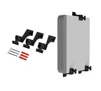 Mars Outpost Universal Slim Brackets Wall Mount Desk Mount for DVR, NVR, CCTV, DVD, Modem, Router, Switch, Receiver by Hikvision, Hilook, Dahua, TP-Link, Others Made in EU (30-50mm)