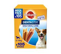 Pedigree Dentastix Small Dog Treats 105 Stick SAVER PACK