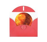 mars planet Greeting Card With Envelope (160 x 120 mm) for Birthday/Wedding/Invitation/Christmas/New Year