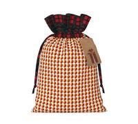 Mars Planet Print Xmas Drawstring Reusable Gift Bag Festive Packaging For Christmas Wrapping Needs