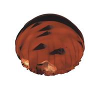 mars planet Printed Reusable Bathing Cap, Dual Layer Hair Cover For Long Thick Hair, 10.6in Headgear
