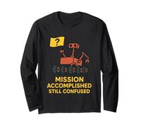 Mars Rover Meme Curiosity Science Pun Space Nerd Long Sleeve T-Shirt