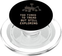 Mars Rover Meme Curiosity Science Pun Space Nerd PopSockets PopGrip for MagSafe
