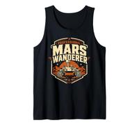 Mars Rover Space Robot Red Planet Explorer Gift Tank Top
