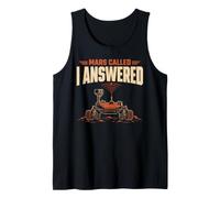 Mars Rover Space Robot Red Planet Explorer Gift Tank Top
