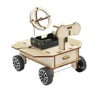 Mars Rover Wooden Craft Kit - Mechanical Roverbuilding Puzzle Toy for Early Education, Practical Engineering Project, Science Attribute Inspired by Mountain