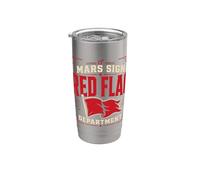 Mars Sign Mars Astrology Mars Placement Red Flag Gift Stainless Steel Insulated Tumbler